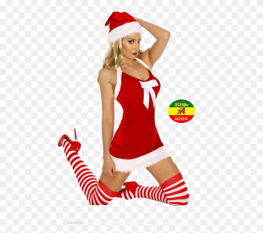 500x685 Pin By Gilles Barbotte On Mres Noel Trs Sexy 2017 Tube Femme Noel, Clothing, Apparel, Dress HD PNG Download