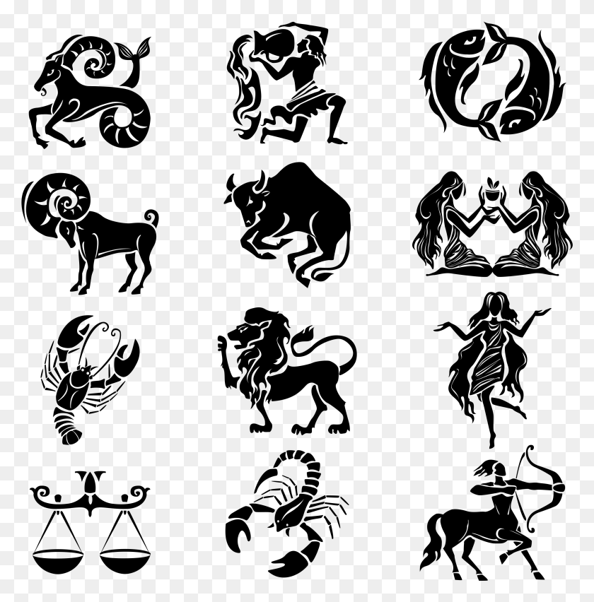 2949x2996 Pin By Viktoria Gruzd On See A Zodiac Signs Animals, Gray, World Of Warcraft HD PNG Download