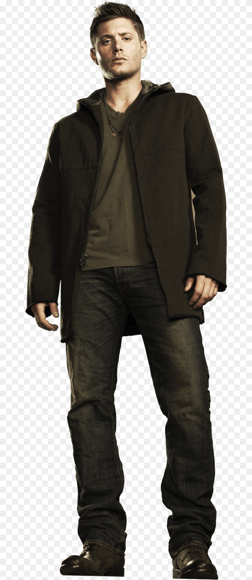 676x1931 Pin By Yvonne Rodriguez Supernatural Dean Winchester, Jacket, Clothing, Coat, Long Sleeve Sticker PNG