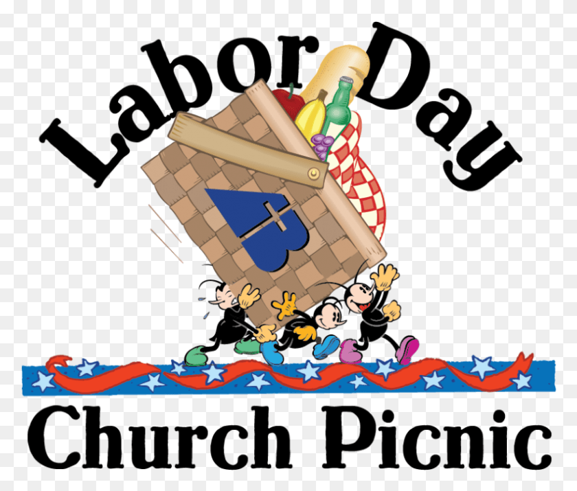 791x665 Pin Church Picnic Clipart Labor Day Church Picnic, Furniture, Birthday Cake HD PNG Download