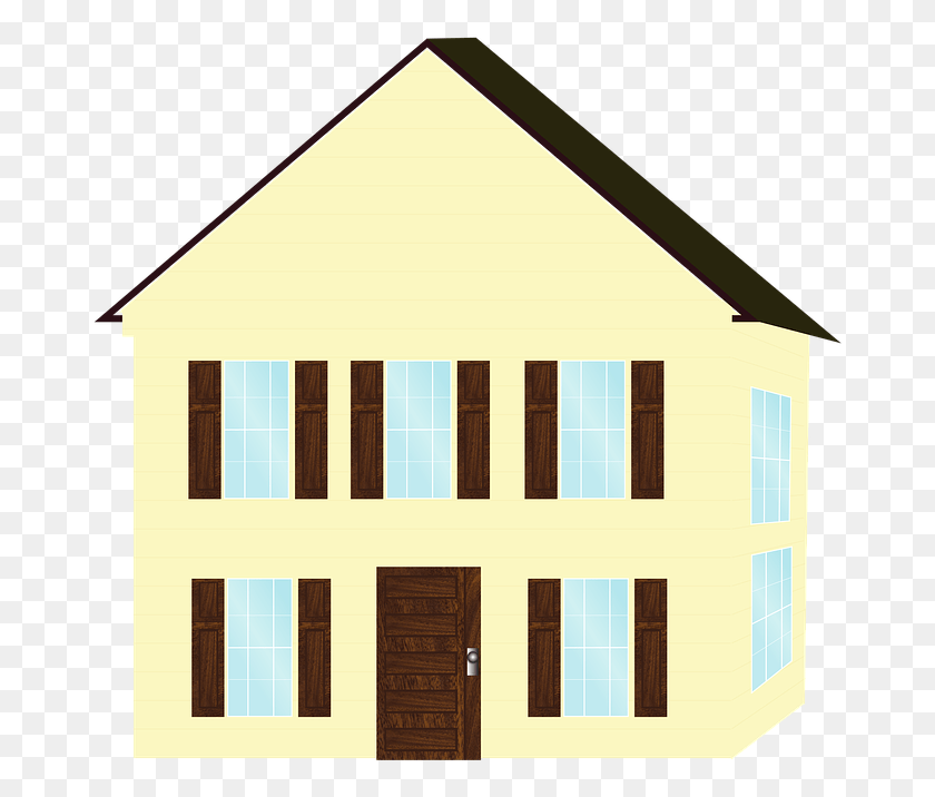 676x656 Pin Home Building Clipart House, Housing, Nature, Outdoors HD PNG Download