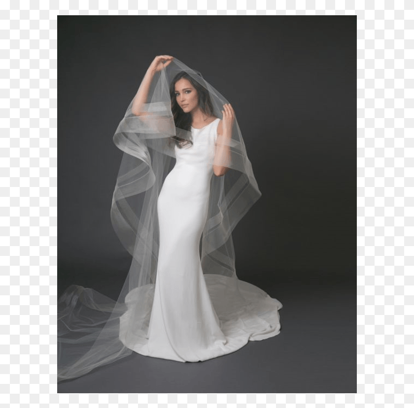 609x769 Pin It Gown, Clothing, Apparel, Veil HD PNG Download