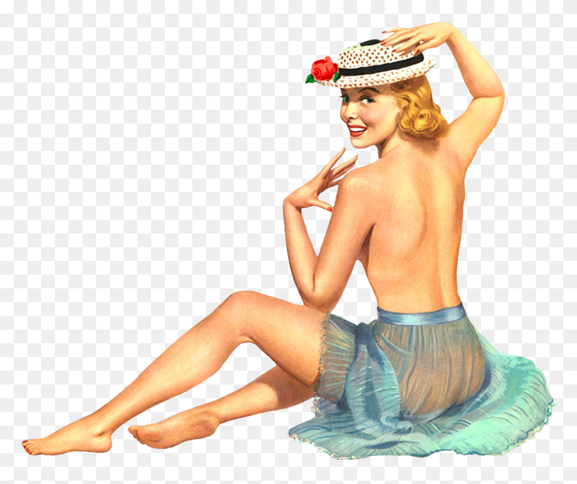929x769 Pin Up Girls Transparent Background Girl, Person, Clothing, Dance Pose HD PNG Download