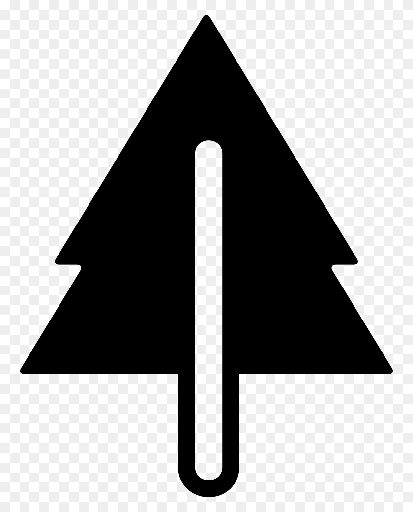 759x980 Pine Tree Comments Sign, Symbol, Triangle, Road Sign HD PNG Download