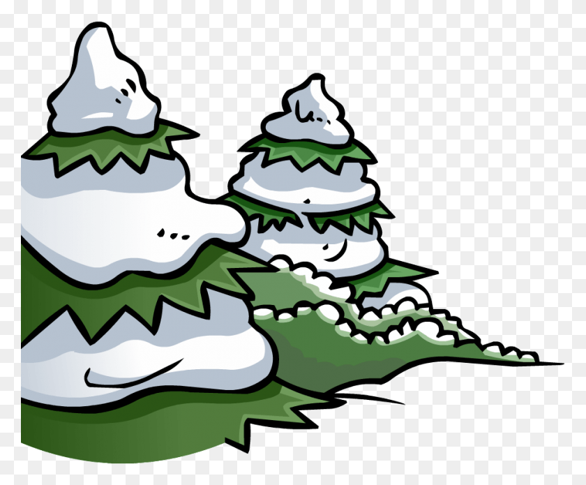 940x766 Pine Tree Cove Cartoon Winter Trees, Tree, Plant, Outdoors HD PNG Download