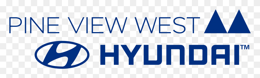 3586x891 Pine View West Hyundai Oval, Word, Text, Alphabet HD PNG Download