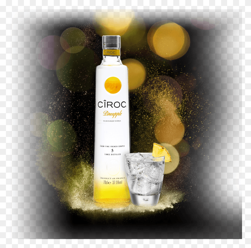 944x936 Pineapple Ciroc Transparent, Beverage, Drink, Alcohol HD PNG Download