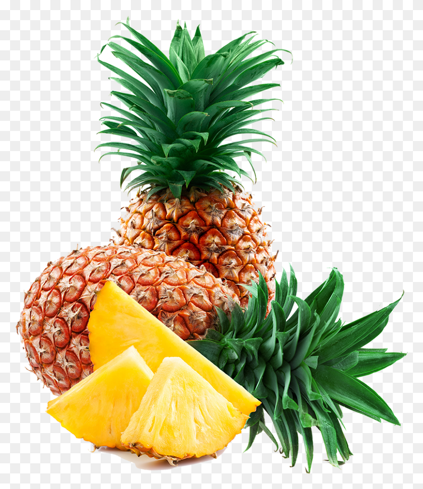 806x942 Piña Png / Fruta Tropical Png