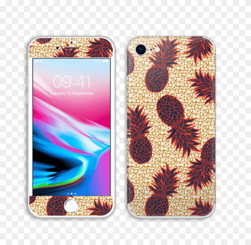 800x779 Pineapple Glow Skin Iphone Iphone, Mobile Phone, Phone, Electronics HD PNG Download