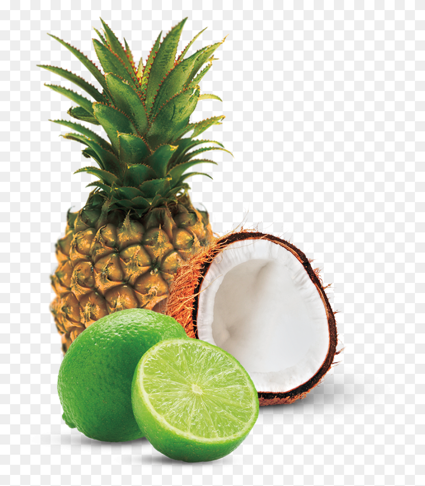864x1000 Pineapple Lime Coconut Sorbet Pineapple Lime Coconut, Plant, Fruit, Food HD PNG Download