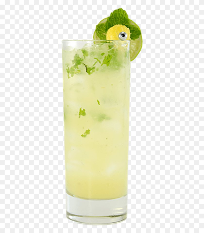 338x900 Pineapple Mojito Recipe Pineapple Mojito Drink, Cocktail, Alcohol, Beverage HD PNG Download