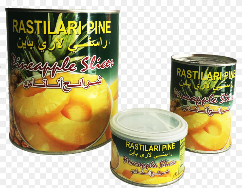 Pineapple Slice, Aluminium, Tin, Can, Canned Goods Transparent PNG