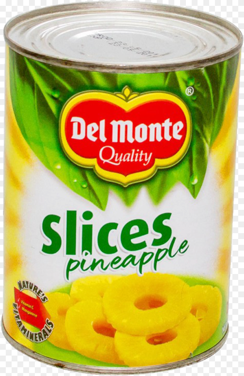 Pineapple Slice, Tin, Can, Aluminium, Canned Goods PNG