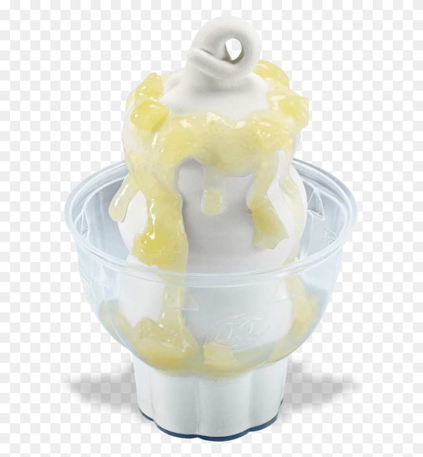 615x847 Pineapple Sundae Topping, Cream, Dessert, Food HD PNG Download