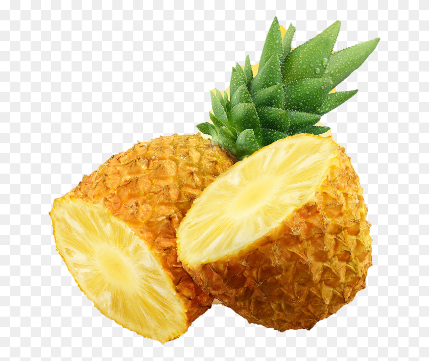 653x647 Pineapple Transparent Image Uhd Pineapple, Plant, Fruit, Food HD PNG Download