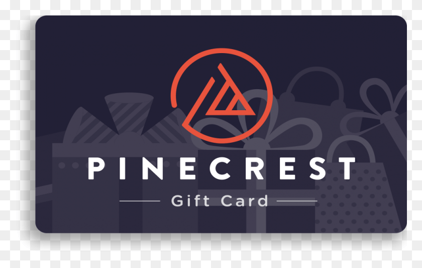 984x600 Подарочные Карты Pinecrest Графический Дизайн, Текст, Алфавит, Логотип Hd Png Скачать