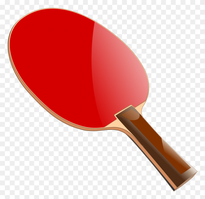 801x777 Ping Pong Bat Ping Pong Paddle Clipart, Racket, Tennis Racket, Sport HD PNG Download