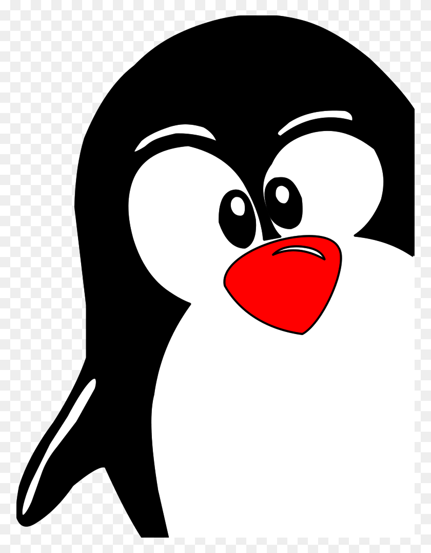 776x1016 Pinguim De Dibujos Animados, Pájaro, Animal, Pingüino Hd Png