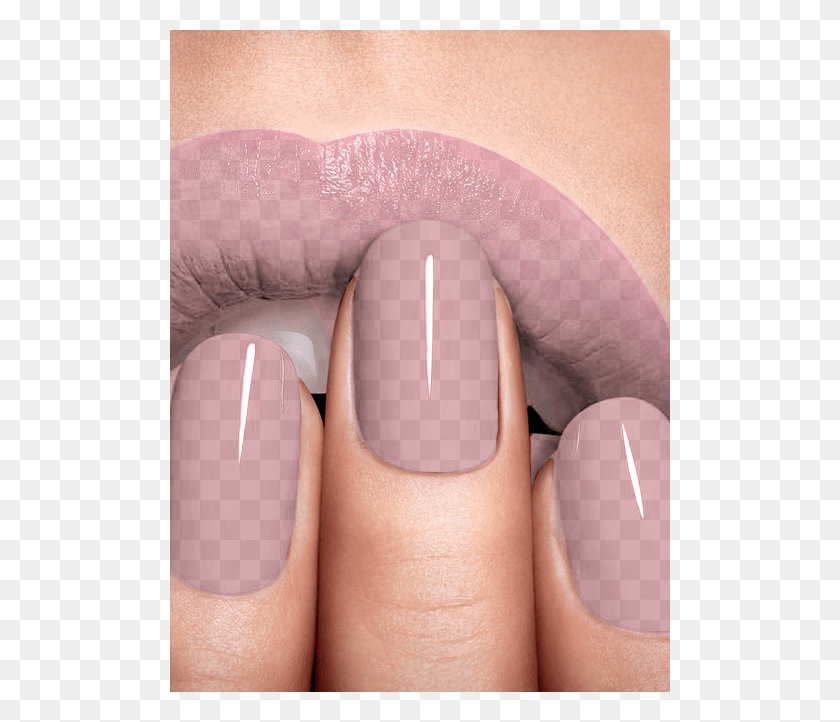 500x662 Pink And Red Lips Nude Purple Colour, Person, Human, Manicure HD PNG Download