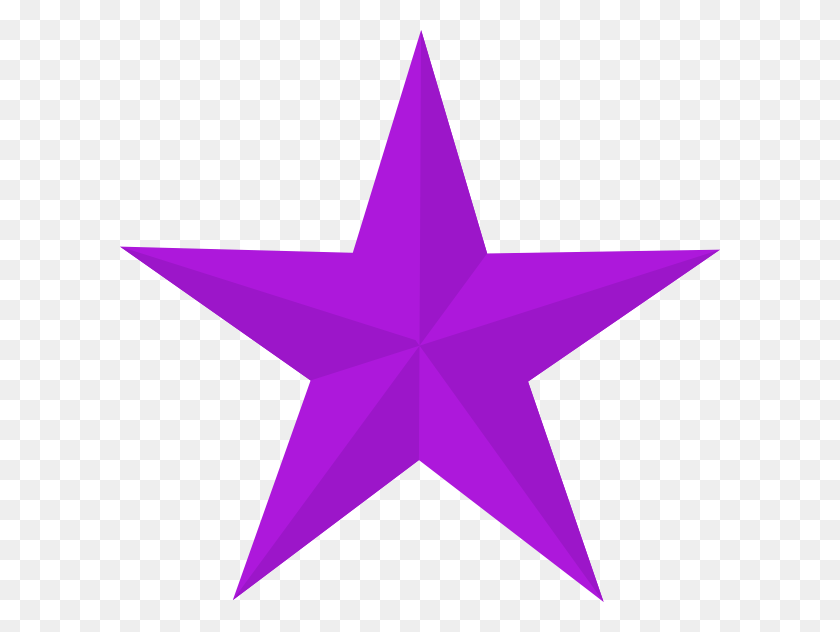 600x572 Pink And Star Vector Royalty Free Library Purple Star Clip Art, Symbol, Star Symbol, Cross HD PNG Download