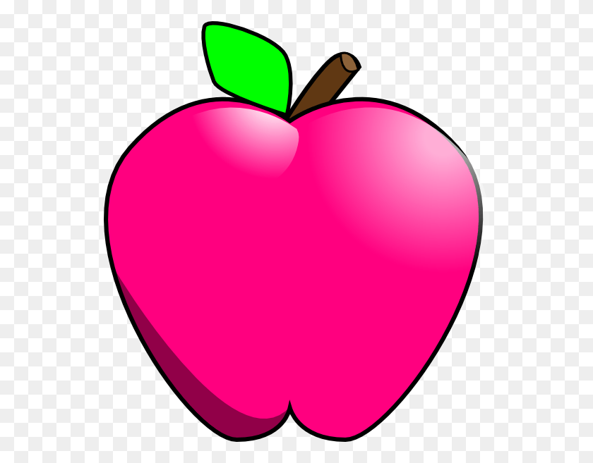 546x597 Pink Apple Clipart, Plant, Fruit, Food HD PNG Download