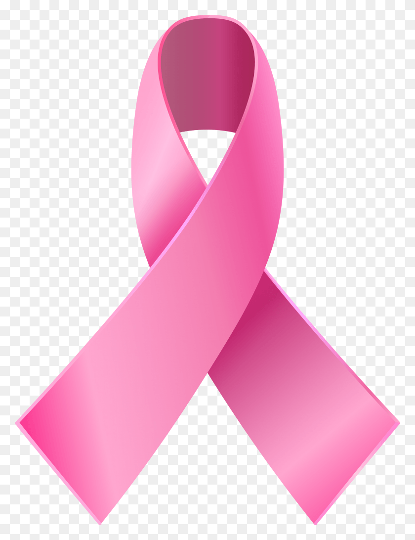 4458x5903 Pink Awareness Ribbon Clip Art Breast Cancer Awareness Ribbon, Purple, Tie, Accessories HD PNG Download