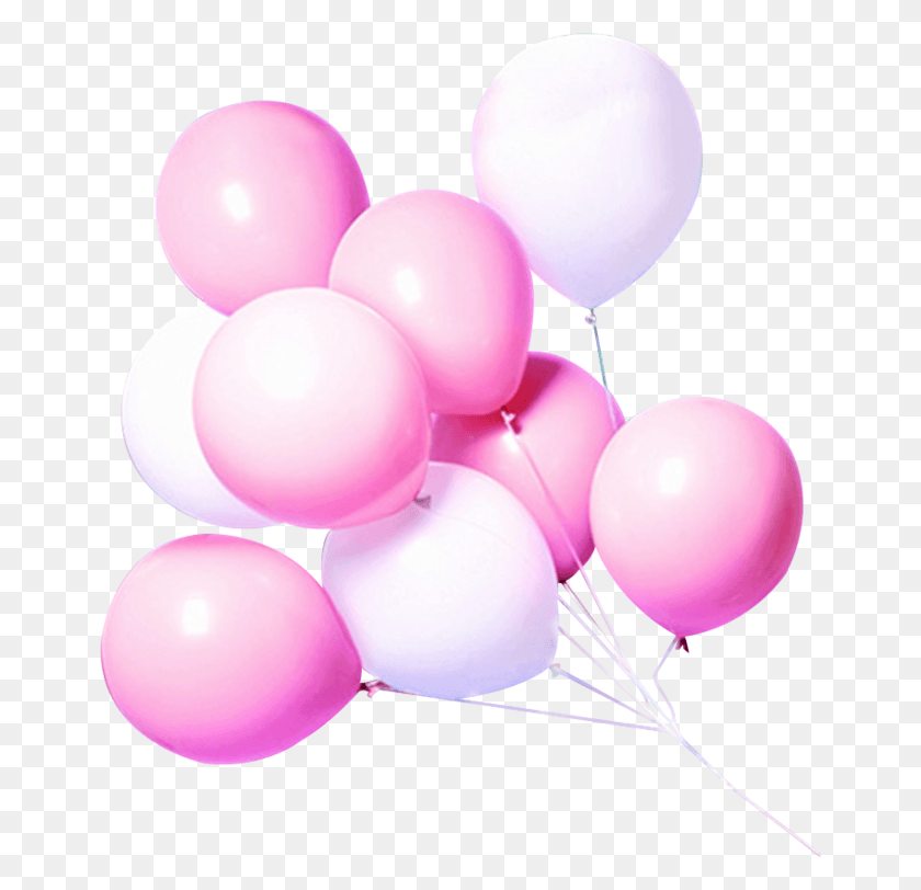 658x752 Descargar Png Globo Rosa, Blanco, Imagen Transparente Png