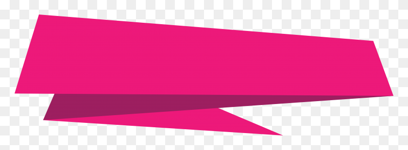 5177x1661 Розовый Баннер Оригами Бумага, Спорт, Спорт, Командные Виды Спорта Png Скачать