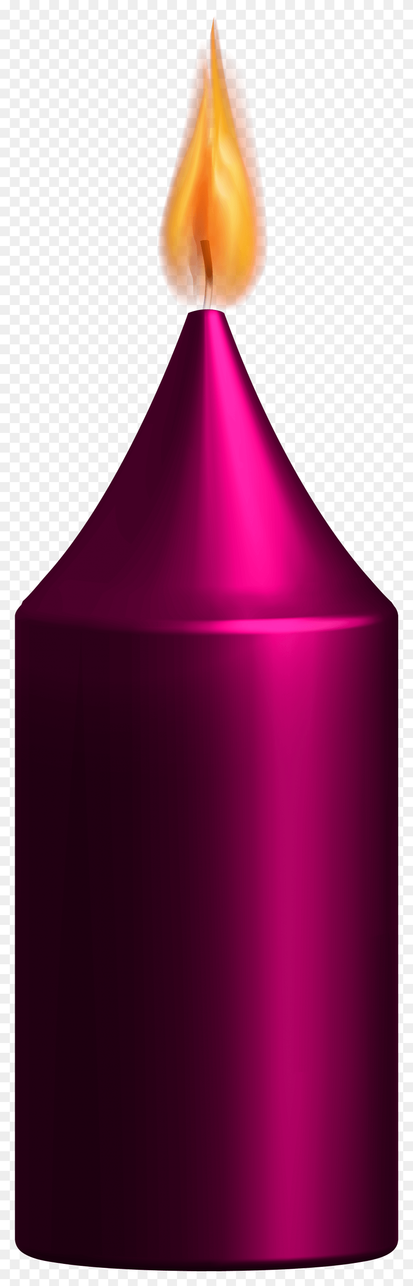 Pink Candle Clip Art Tent, Bottle, Cosmetics, Lamp HD PNG Download