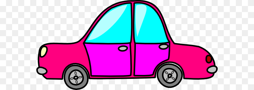 Pink Car Clip Art, Alloy Wheel, Vehicle, Transportation, Tire PNG