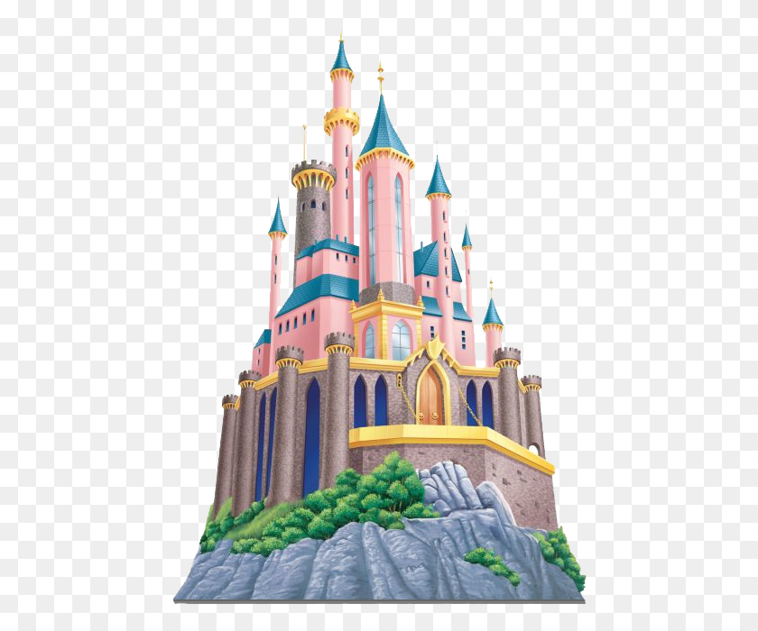 460x640 Pink Castle Clipart Image Disney Princess Picture Castle, Architecture, Building, Church HD PNG Download