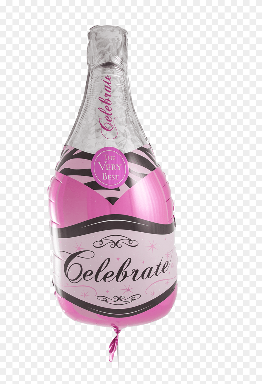 913x1370 Розовое Шампанское Бутылка Шампанского, Ликер, Алкоголь, Напитки Hd Png Скачать
