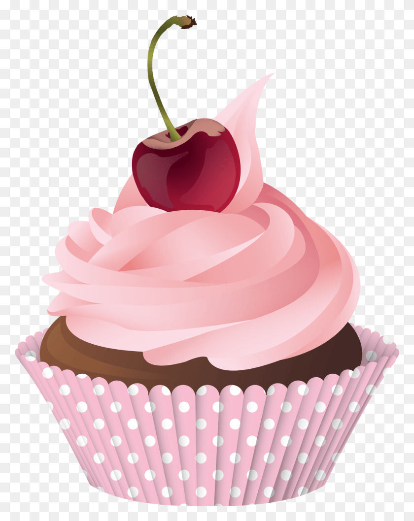 1000x1280 Pink Cupcake Cupcake Logo, Cream, Cake, Dessert HD PNG Download