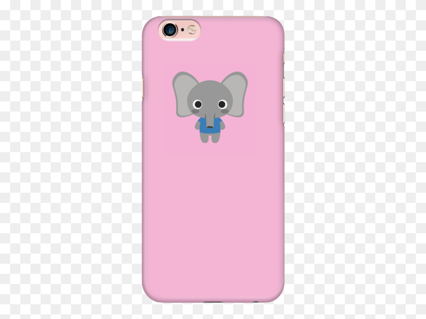 284x569 Pink Cute Baby Elephant Phone Case Cartoon, Mobile Phone, Electronics, Cell Phone HD PNG Download