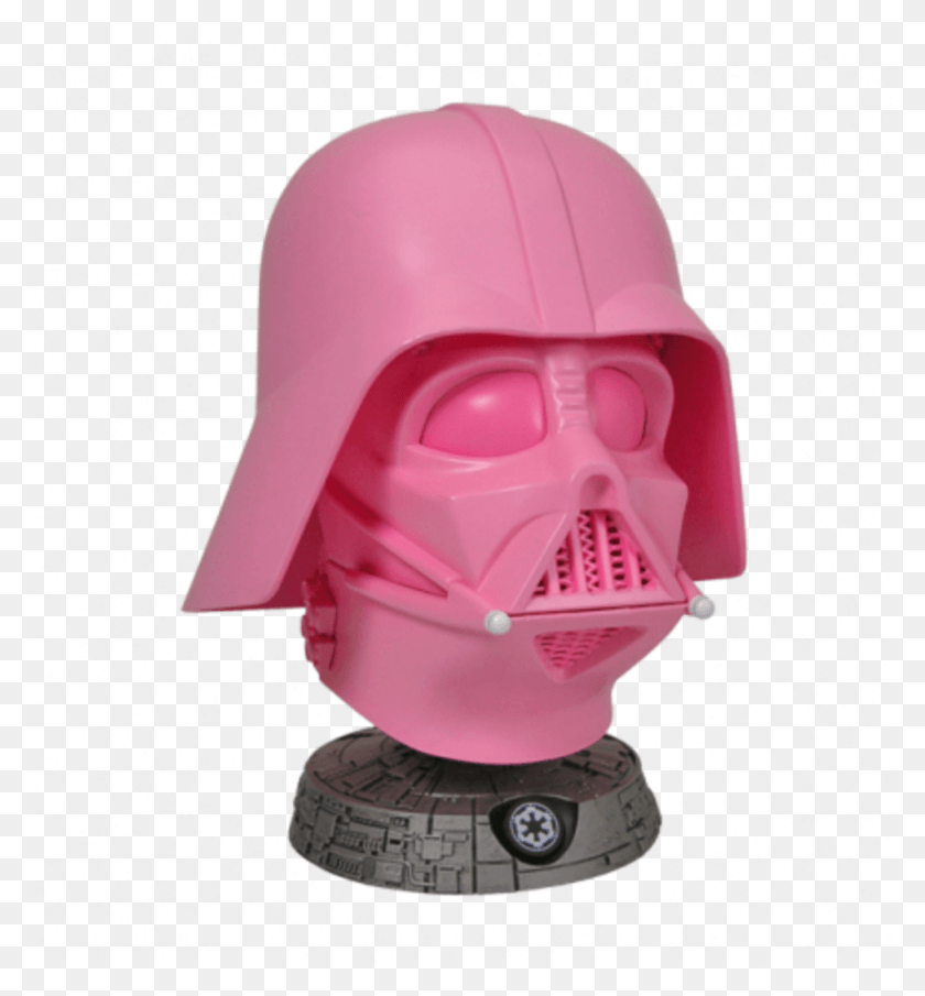 1845x2000 Pink Darth Vader Helmet, Clothing, Apparel, Figurine Descargar Hd Png