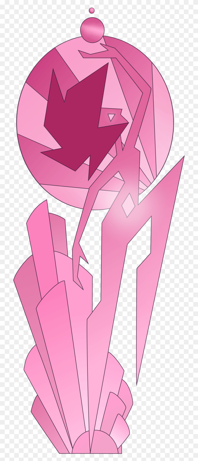 731x1894 Descargar Png Diamante Rosa Diamante Rosa Steven Universe, Púrpura, Gráficos Hd Png