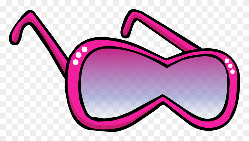 1875x1001 Pink Diva Shades Clothing Icon Id Club Penguin Pink Sunglasses, Accessories, Accessory, Tie HD PNG Download