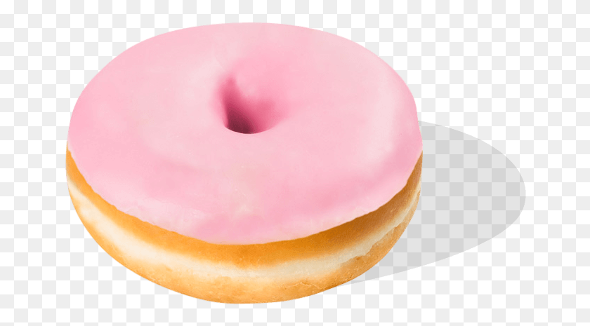 658x405 Pink Donut Pczki, Pastry, Dessert, Food HD PNG Download