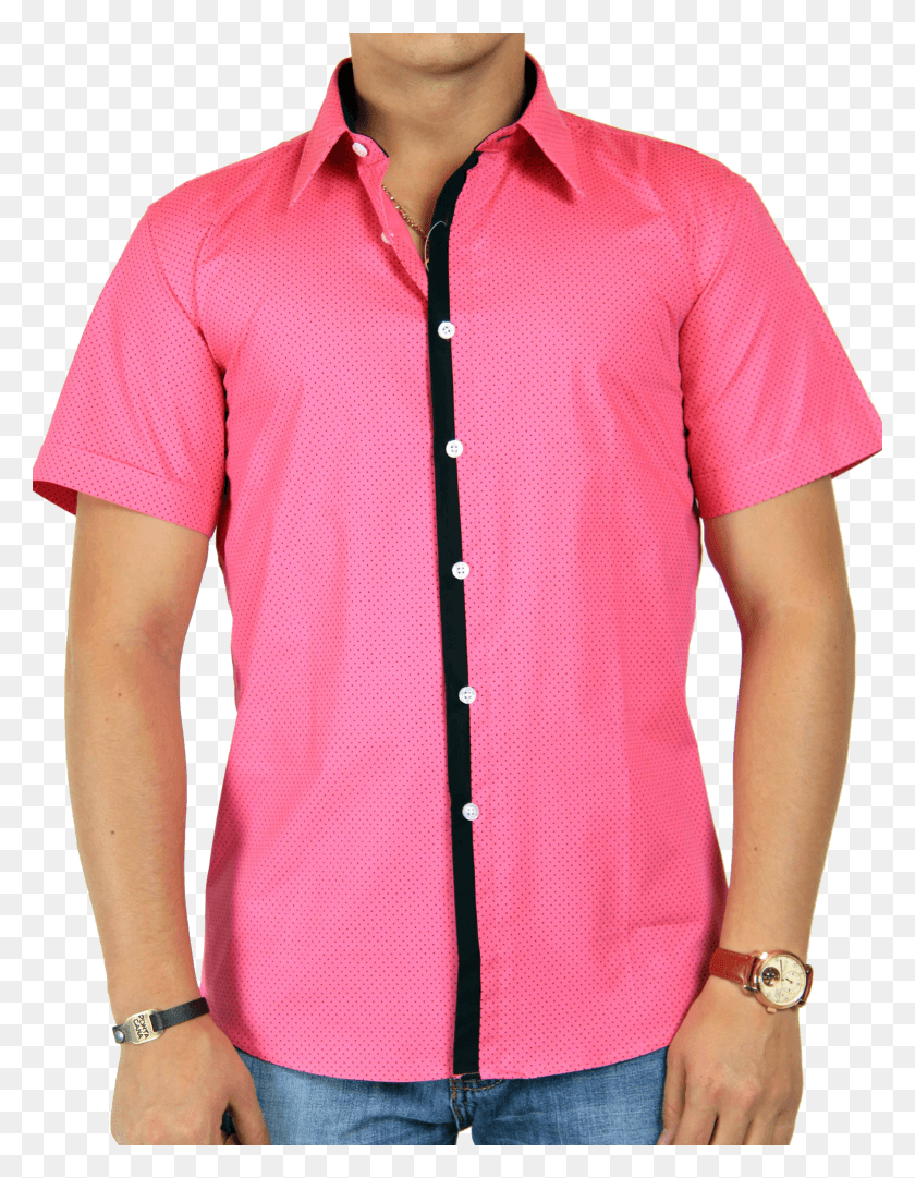 2096x2745 Pink Dress Shirt Image Pembe Gmlek HD PNG Download