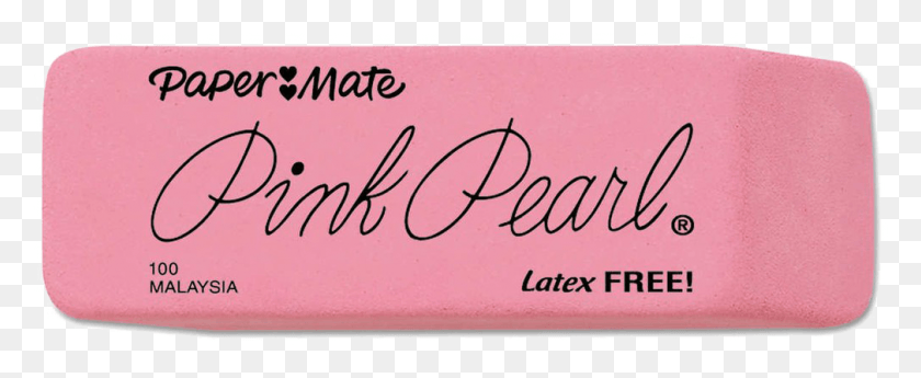 1009x369 Pink Eraser Transparent Images Paper Mate, Text, Word, Rubber Eraser HD PNG Download