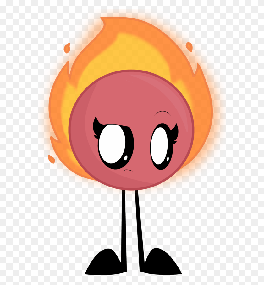 600x849 Descargar Png Bola De Fuego Rosa Png