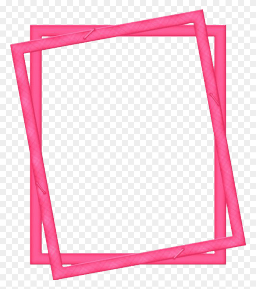 779x888 Pink Frames Frame Borders Border Pink Elegant Frames, Acrobatic, Chair, Furniture HD PNG Download