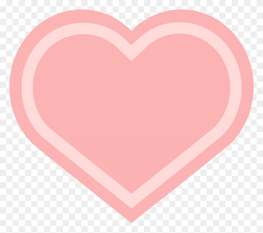 2000x1750 Розовое Сердце Значок Сердце, Коврик, Подушка Hd Png Скачать