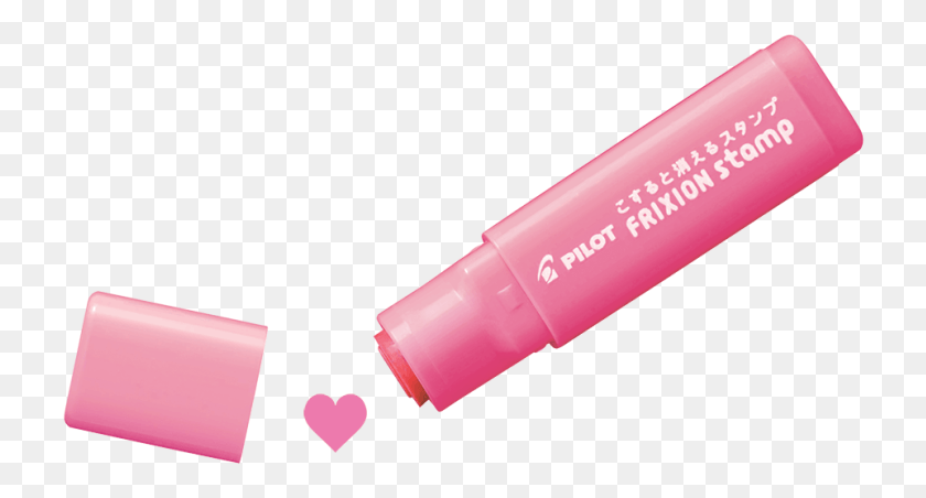 728x392 Pink Heart Lip Gloss, Marker, Lipstick, Cosmetics Descargar Hd Png