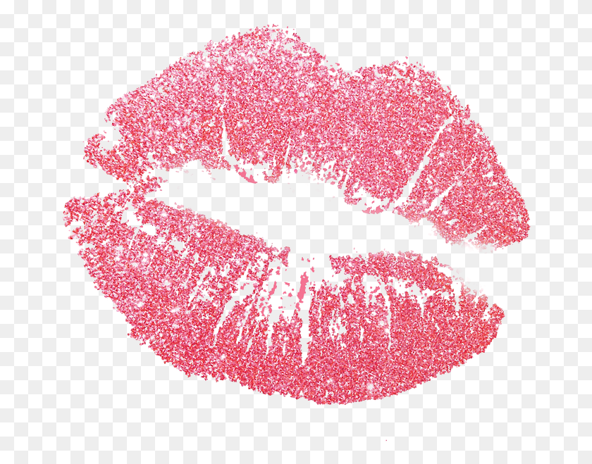 670x599 Pink Lips Pink Glitter Lips Transparent, Mouth, Lip, Lipstick HD PNG Download