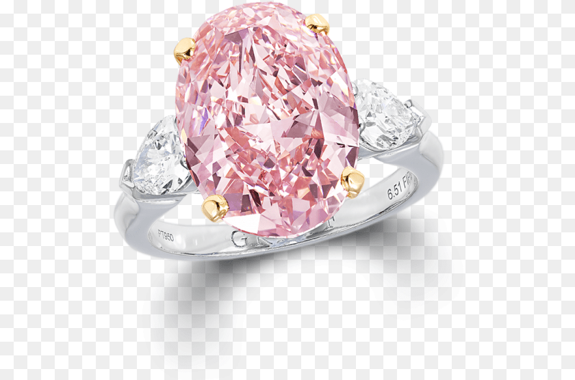 Pink Oval Cut Diamond, Accessories, Gemstone, Jewelry, Ring PNG