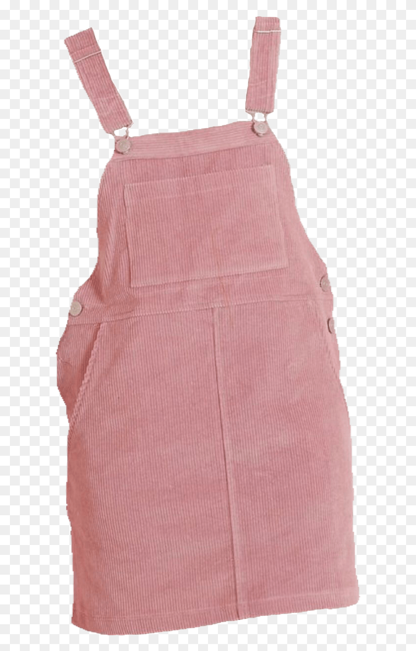 621x1254 Pink Overalls Trendy Cute Aesthetic Pngs Pink Outfit, Clothing, Apparel, Vest HD PNG Download