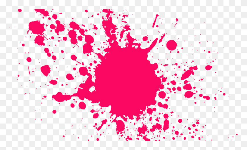 1092x631 Pink Paint Splatter, Graphics, Pattern HD PNG Download