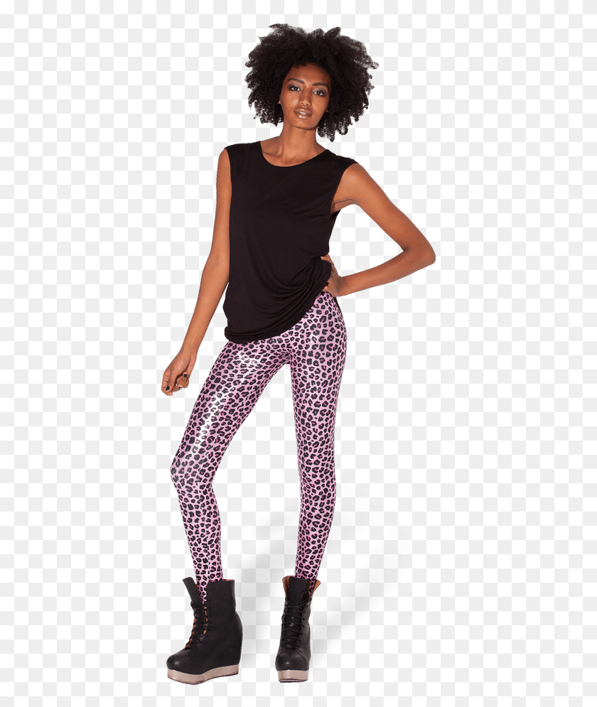 389x935 Pink Panther Leggings Pajamas, Pants, Clothing, Apparel HD PNG Download