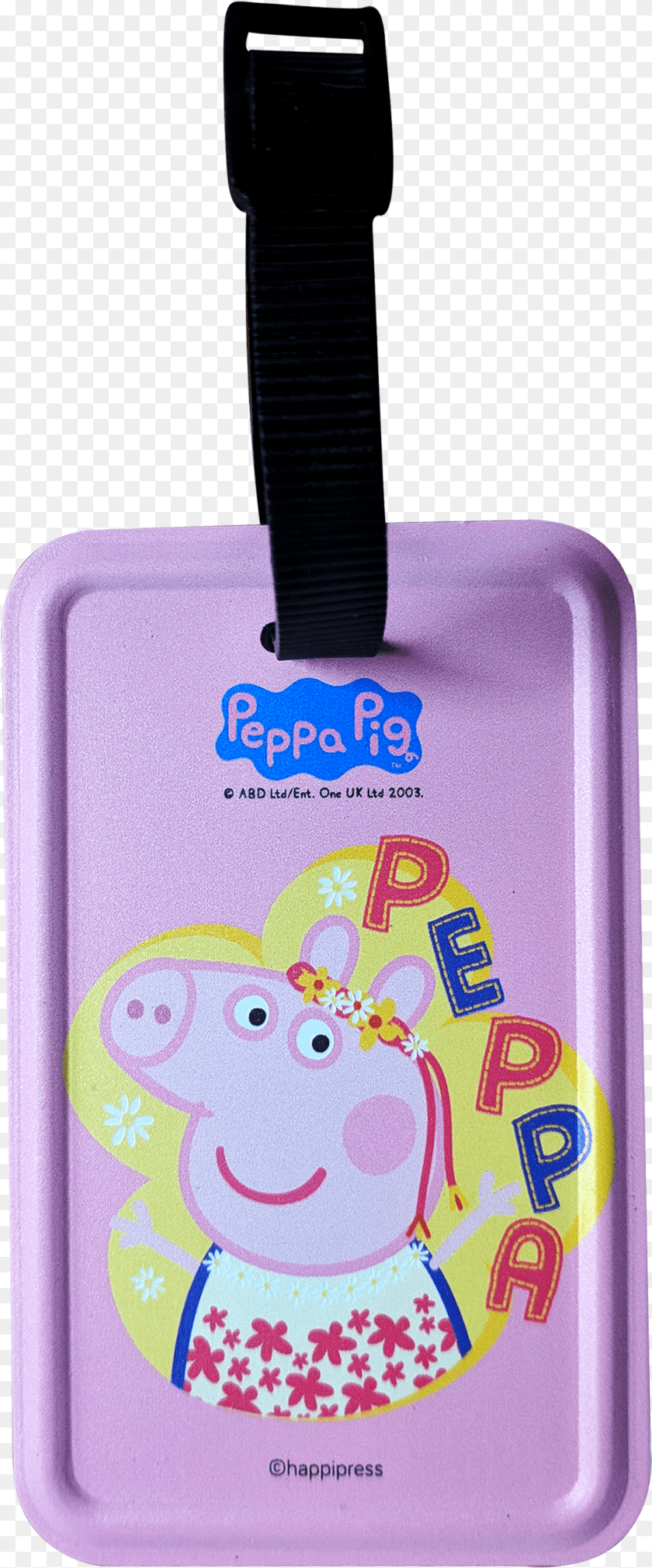 1143x2750 Pink Peppa Luggage Tag Peppa Pig Transparent PNG